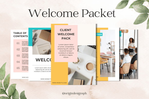 Download Canva Template Client Welcome Packet - Premium Resources