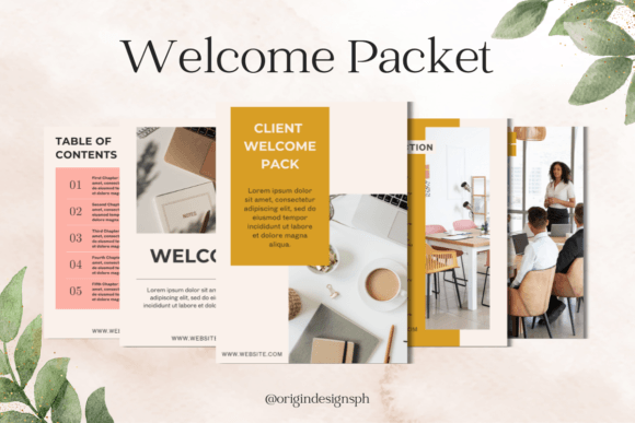 Download Canva Template Client Welcome Packet - Premium Bundle