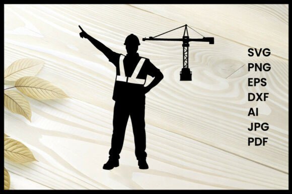 Download Construction Worker Signaling Crane - Worker Collection