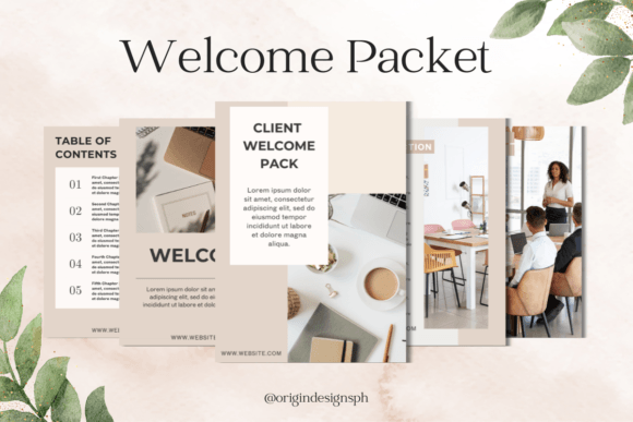 Download Canva Template Client Welcome Packet - Premium Bundle