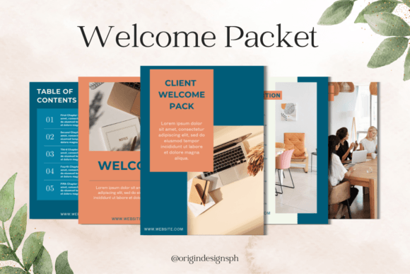 Download Canva Template Client Welcome Packet - Premium Resources