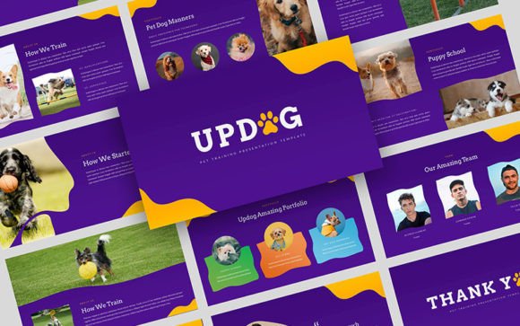 Download Updog - PowerPoint Presentation Template - Powerpoint presentation Collection