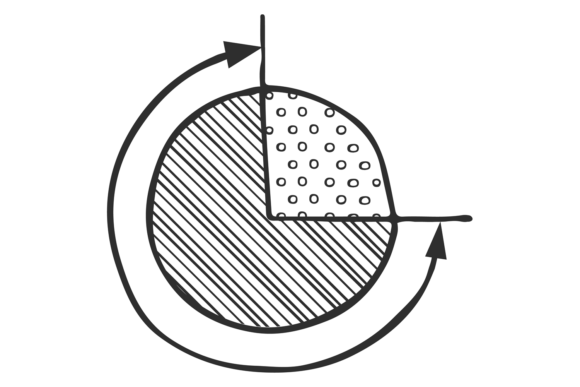 Download Radial Chart Doodle. Sunburst Diagram Fo - Chart Collection