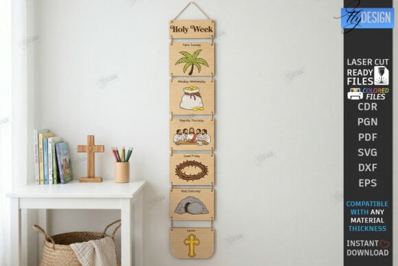 Download Holy Week Interactive Chart Laser Cut - Chart Collection