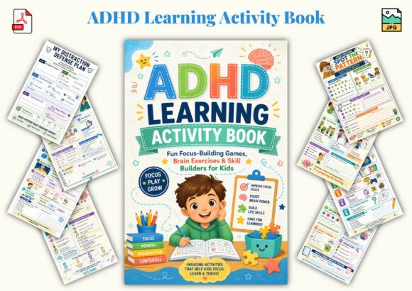 Download ADHD Learning Activity Book - Activity Collection