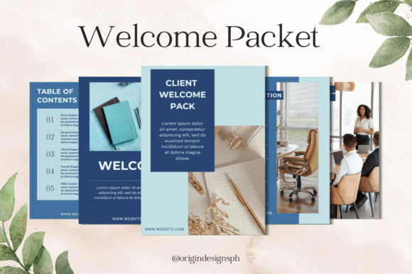 Download Canva Template Client Welcome Packet - Premium Resources