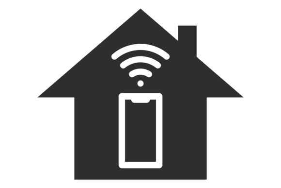Download Home Internet Symbol. Wireless Signal in - Wireless Collection