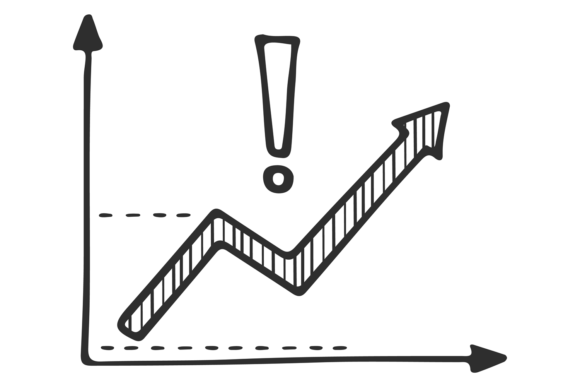 Download Growth Chart Doodle. Financial Graph Han - Chart Collection