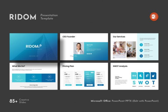 Download Ridom PowerPoint Presentation Template - Powerpoint presentation Collection